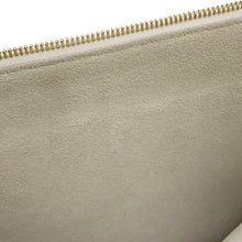 将图像加载到图库查看器中，CELINE Triford Tote Bag White179043 Leather Size Small
