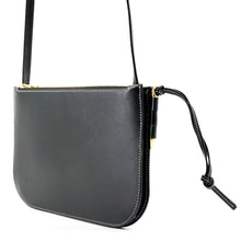 Load image into Gallery viewer, LOEWE Gate Double Zip Shoulder Bag Black113.54.Z43 Leather
