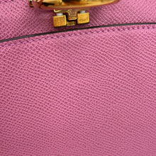 将图像加载到图库查看器中，Ferragamo Gancini 2WAYBag Pink210428 Leather

