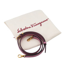 将图像加载到图库查看器中，Ferragamo Gancini 2WAYBag Pink210428 Leather
