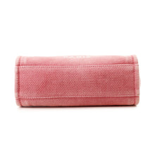 将图像加载到图库查看器中，CHANEL Deauville ChainTote Bag Pink/RedA66939 Canvas Leather Size PM

