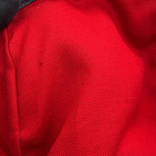 Load image into Gallery viewer, GUCCI GG Wool Backpack Navy/Red598184 Leather Wool
