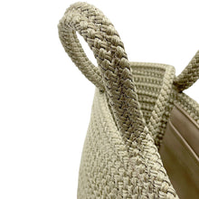 Load image into Gallery viewer, BALENCIAGA Ibiza Basket Bag Khaki695612 Nylon Leather Size Small
