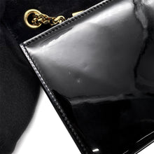 将图像加载到图库查看器中，SAINT LAURENT PARIS Kate ChainShoulder Bag Black354120 Patent Leather
