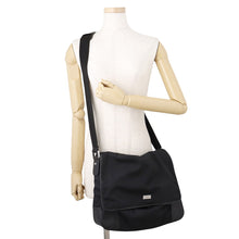 将图像加载到图库查看器中，GUCCI Shoulder Bag Black162419 Nylon Leather
