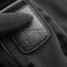 将图像加载到图库查看器中，GUCCI Shoulder Bag Black162419 Nylon Leather
