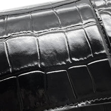 Load image into Gallery viewer, BALENCIAGA Hour glass Black592833 Embossed Leather Size XS

