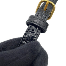 Load image into Gallery viewer, BALENCIAGA Hour glass Black592833 Embossed Leather Size XS
