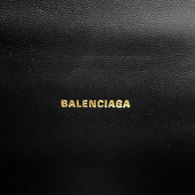 Load image into Gallery viewer, BALENCIAGA Hour glass Black592833 Embossed Leather Size XS
