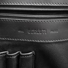 将图像加载到图库查看器中，Berluti To Jules 2WAY Bag Dark Brown scritto leather
