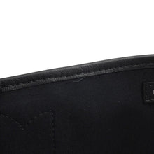 将图像加载到图库查看器中，BALENCIAGA Navy Tote Bag White/Black339933 Canvas Leather Size S
