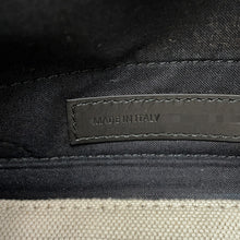 将图像加载到图库查看器中，BALENCIAGA Navy Tote Bag White/Black339933 Canvas Leather Size S
