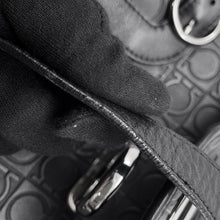 将图像加载到图库查看器中，Ferragamo Gancini Shoulder Bag BlackAQ-21 Leather
