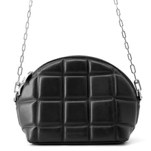 将图像加载到图库查看器中，Bottega Veneta Padded Halfmoon Black593165 Leather Size Mini
