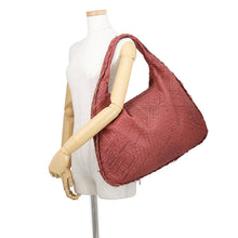 Load image into Gallery viewer, Bottega Veneta INTRECCIATO Hobo Bag Red Leather Size Large
