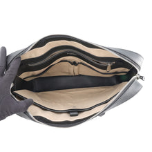 Load image into Gallery viewer, BURBERRY Ainsworth 2-Way Briefcase Black8014265 Calf Grain Leather
