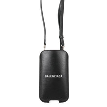 Load image into Gallery viewer, BALENCIAGA Phone Shoulder Black718495 Leather
