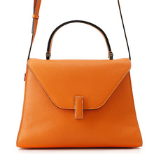 Load image into Gallery viewer, Valextra Valextra Iside 2-way Shoulder OrangeWBES0056028LOC99 Leather Size Medium
