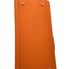 Load image into Gallery viewer, Valextra Valextra Iside 2-way Shoulder OrangeWBES0056028LOC99 Leather Size Medium
