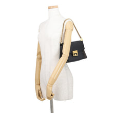 Load image into Gallery viewer, Givenchy GV3 2wayShoulder Bag BlackBB501CB033 Leather suede Size Small
