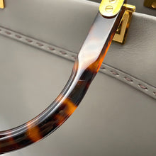 Load image into Gallery viewer, FENDI Sunshine 2-way Shoulder Bag Gray8BH386 Leather Size Medium
