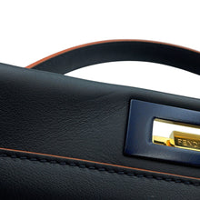 Load image into Gallery viewer, FENDI Peekaboo 2wayShoulder Bag Navy8BN226 Leather Size regular
