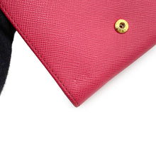 Load image into Gallery viewer, PRADA Tri-fold wallet Pink1MH176 Leather
