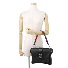 Load image into Gallery viewer, Christian Louboutin Rubilu Shoulder Bag Black1185086 Leather Size Medium

