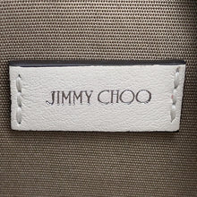 将图像加载到图库查看器中，JIMMY CHOO Coin Key Case White Leather
