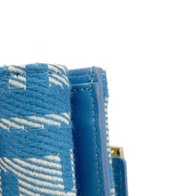 将图像加载到图库查看器中，FENDI ZUCCA Baguette Tri-fold Wallet Blue8M0395AUNJF1SKL Canvas
