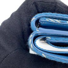 将图像加载到图库查看器中，FENDI ZUCCA Baguette Tri-fold Wallet Blue8M0395AUNJF1SKL Canvas
