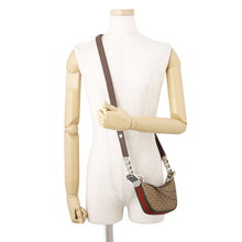 Load image into Gallery viewer, GUCCI Attaché Shoulder Bag Brown718512 Micro GG Leather Size Mini

