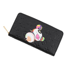 Load image into Gallery viewer, LOUIS VUITTON LV × TM Zippy Wallet_Japan Limited Edition NoirM14160 Monogram Empreinte Leather/Panda
