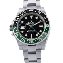 Load image into Gallery viewer, ROLEX GMT MasterII W40mm Stainless Steel Black Dial126720VTNR
