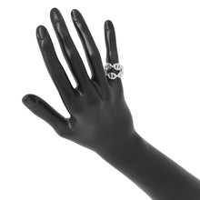 将图像加载到图库查看器中，HERMES Chaine d'Ancre Double Row Ring Size 49/#9 SV925
