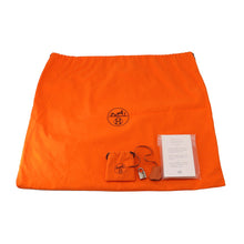 将图像加载到图库查看器中，HERMES Birkin Orange Chevre Myzore Goatskin Size 35
