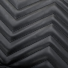 Load image into Gallery viewer, GUCCI GG Marmont ChainShoulder Bag Black443497 DTDFV 1000 Leather Size Small
