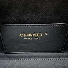 将图像加载到图库查看器中，CHANEL CHANEL25 ChainShoulder Bag BlackAS5631 Caviar Leather Size Mini

