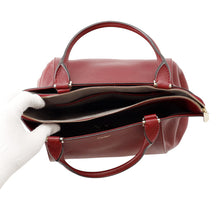 Load image into Gallery viewer, CARTIER C de Cartier 2WAY Bag BordeauxL1001829 Calf Leather Size SM
