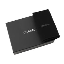 将图像加载到图库查看器中，CHANEL Tri-fold Wallet Matelasse CC Logo Classic Small Flap Wallet Caviar Leather BlackAP0230 Caviar Leather
