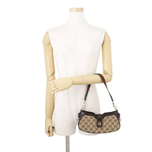 将图像加载到图库查看器中，GUCCI GG Canvas Moonside Brown/Beige786015 GG Canvas Leather
