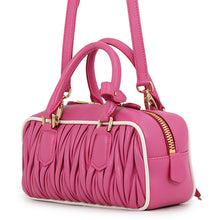 Load image into Gallery viewer, MIUMIU Matelassé 2-way Shoulder Bag Pink5BB142 Leather Size regular
