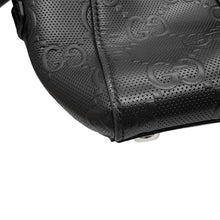 将图像加载到图库查看器中，GUCCI GG embossed Tote Bag Black625774 Leather
