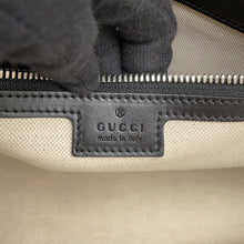 将图像加载到图库查看器中，GUCCI GG embossed Tote Bag Black625774 Leather
