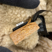 将图像加载到图库查看器中，PRADA Fur Tote Bag BeigeBR3800 Leather Fur
