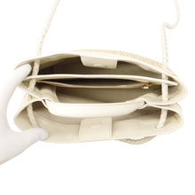 Load image into Gallery viewer, Bottega Veneta Andiamo 2-way Bag Sea Salt / Natural827478V5GX19293 Raffia Lambskin Size Small
