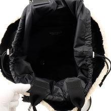 Load image into Gallery viewer, CHANEL Coco Neige Boa Black/Ivory Mouton Nylon
