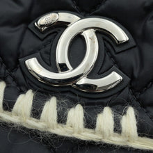 Load image into Gallery viewer, CHANEL Coco Neige Boa Black/Ivory Mouton Nylon
