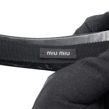 Load image into Gallery viewer, MIUMIU Patent Leather Headband Black5IH025 069 F0002 Patent Leather
