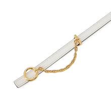 Load image into Gallery viewer, HERMES Carrousel Belt Size 75 Beige Dweimar/White Swift Leather Epsom
